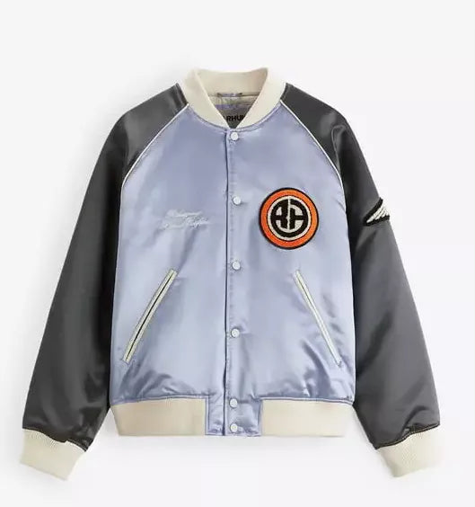 ACETATE SATIN BOMBER JACKET | gulatilaw.com